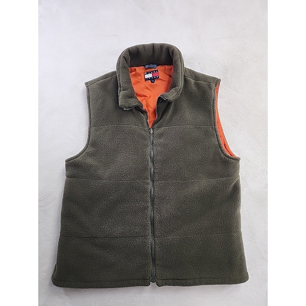 Tommy Hilfiger‎ Army Green Fleece Vest Youth Large